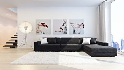 Condiții de viață într-un stil minimalist - 50 fotografie idei de design interior