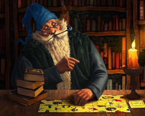 Solitaire indiană (diferite părți ale cărților în jurul) Indian Solitaire