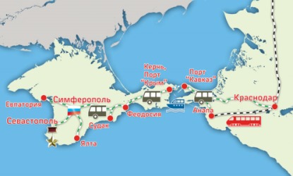 Cum se ajunge la Crimeea cu masina de la Moscova 2016 - Comentarii cupluri - plat ca habitat