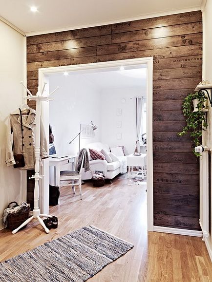 Cum se utilizează resturile de parchet laminat și 10 pereți idei decor (foto) (parchet) Cum se utilizează resturile de parchet laminat și 10 idei de decor pereți (foto)