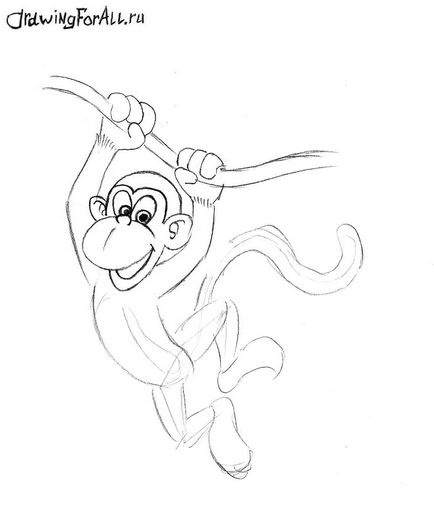 Cum de a desena o maimuță