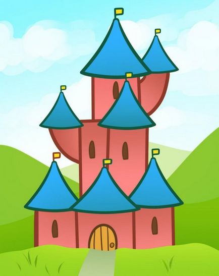 Cum de a desena un castel în etape