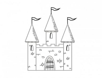 Cum de a desena un castel în etape