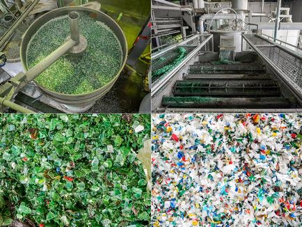 Cum să recicleze sticle de plastic, știri fotografie