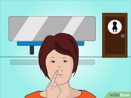 Cum de a opri cu degetul în nas