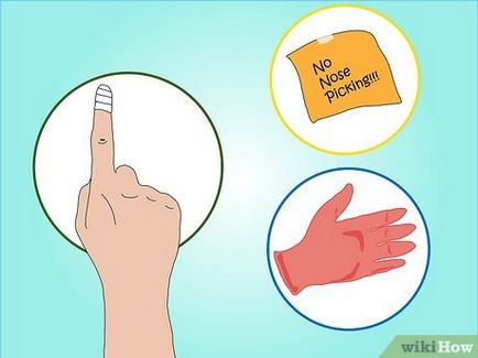 Cum de a opri cu degetul în nas