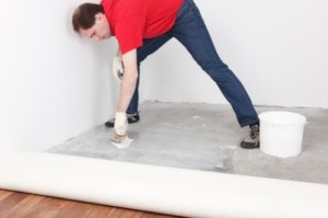 Cum de a pune linoleum pe tehnologia de lucru podea de beton