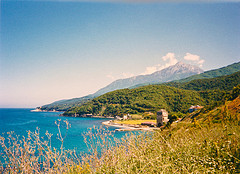 Cum se ajunge la Muntele Athos 1 (toamna) Cum să ajungi la Muntele Athos 1