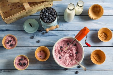 Cum să se pregătească înghețată la secrete de acasă și rețete - reteta de gătit cu pas cu pas de fotografii de pe
