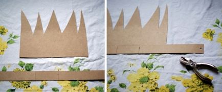Cum sa faci o coroană din hârtie și carton 4 pas cu pas master-class cu fotografii și șabloane pentru descărcare