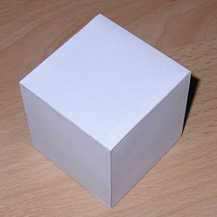 Cum sa faci un cub din hârtie - câteva sfaturi simple