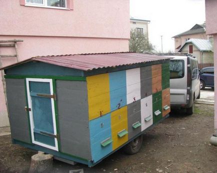 Ca propriile lor mâini pentru a construi un pavilion pentru albine