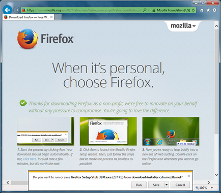 Cum de a descărca și instala firefox pe Windows, cum să, suport mozilla (Windows) Cum de a descărca și instala firefox pe Windows, cum să, suport mozilla