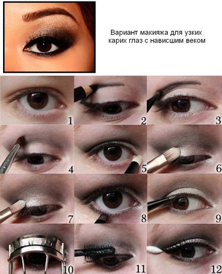 Make-up pentru secolul iminentă și crește tehnicile de pulverizare pentru ochi