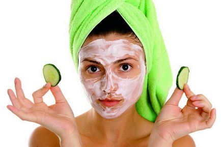 Masca de castravete facial util decât cum să facă, rețete