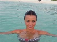 Miranda Kerr fără machiaj