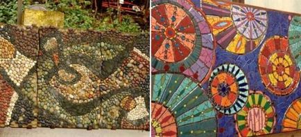 Mozaic în țară cu propriile lor mâini, o fotografie mozaic idei decor