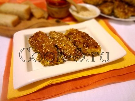Nuggets - un pas cu pas reteta cu fotografii, feluri de mâncare de pui (feluri de mâncare de pui) Nuggets - un pas cu pas reteta cu fotografii, feluri de mâncare de pui