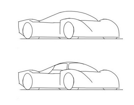 Pas cu pas tutorial cu privire la modul de a desena o mașină