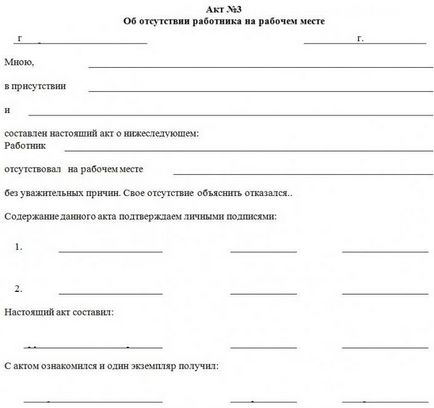 Absenteismul la locul de muncă ca problema, pas cu pas descriere și comentarii (scenariu) Absenteismul la locul de muncă ca problema, pas cu pas descriere și comentarii