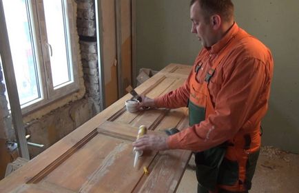 Restaurare de uși cu mâinile lor - instrucțiuni video clare