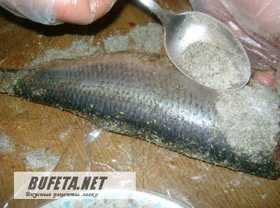 Rețetă pentru pește sărat este sărat pește la domiciliu