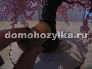 Sakura șirag de mărgele hands-o metodă proprie de fabricare a unei fotografii