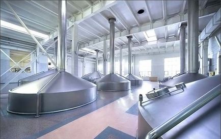 Tehnologia de producție de bere în fabrici
