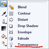 CorelDraw lecții de transparență - CorelDraw - software