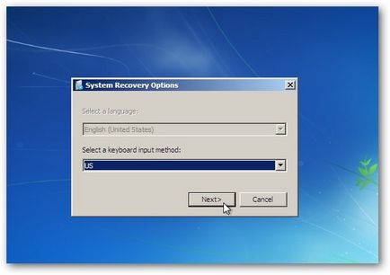 încărcare de recuperare sau de reparare de pornire (Windows 7)
