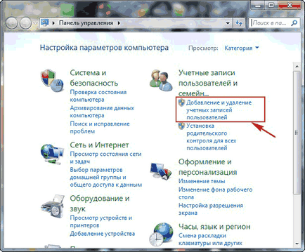 Restaurarea unui profil de utilizator pe Windows 7