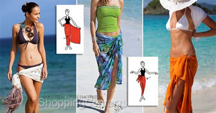28 Fotografii cât de frumos cravată pareo pentru plajă și spectaculoase pentru a purta un sarong