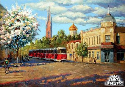 300 tramvaie, neotrazimchikov cityscape - AllDay - toate cele mai bune din lume de grafica si design!