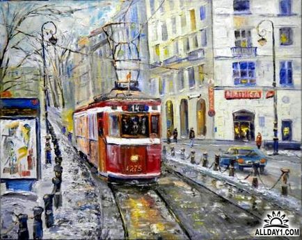 300 tramvaie, neotrazimchikov cityscape - AllDay - toate cele mai bune din lume de grafica si design!