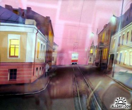 300 tramvaie, neotrazimchikov cityscape - AllDay - toate cele mai bune din lume de grafica si design!