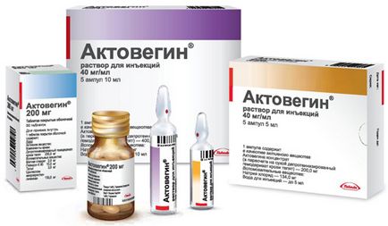 Aktovegin ceea ce este prescris în injecții, tablete și unguentele