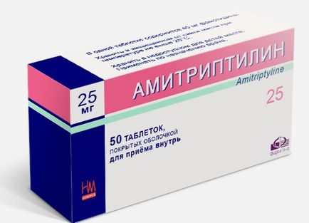 Amitriptilină ca având, contraindicații, reacții adverse