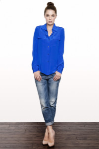 C decât poartă o bluză albastră opinie (20 poze), arta de a fi femeie