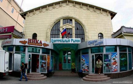 Central Market Sochi - Fotografii, descriere, adresa și cum se ajunge acolo (piața centrală a Soci) Central Market Sochi - Fotografii, descriere, adresa și cum să obțineți
