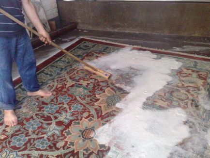 Ce și cum să se spele covorul de la domiciliu - consiliere și îndrumare