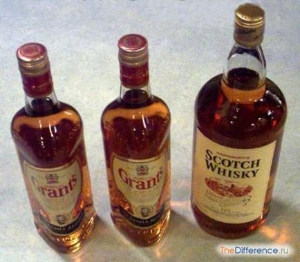 Ceea ce diferă de Scotch whisky