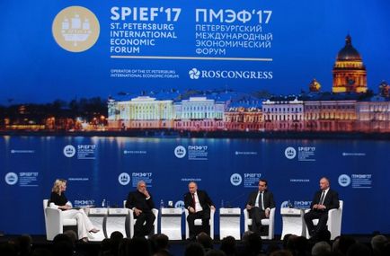 Oaspeții Putin a câștigat Petersburg Forum St.