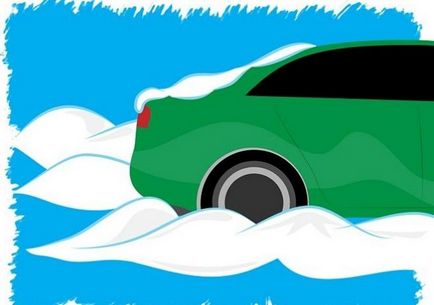 Ce se întâmplă dacă vehiculul este blocat în zăpadă