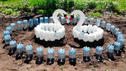 Ce poate fi făcut din sticle de plastic meserii pentru casă și grădină