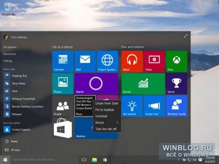 Ce este nou în Windows 10 la Windows 7 utilizatori