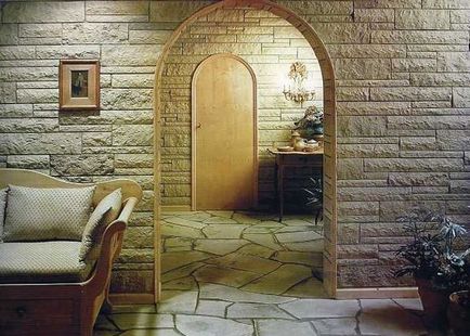 pietre decorative pentru decorațiuni interioare (foto) caracteristici, avantaje, caracteristici decor