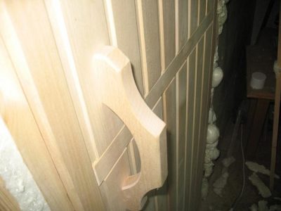 mâner din lemn pentru ușă cu propriile sale mâini secvența