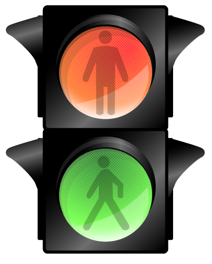Copii despre semafoare și reguli de trafic, nachalochka