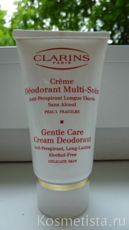 Clarinsși crema de îngrijire Deodorant deodorant crema blând recenzii