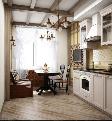 Design de bucătărie cu balcon fotografie, ieșire, balcoane interioare, o bucătărie mică, și de planificare reparații,